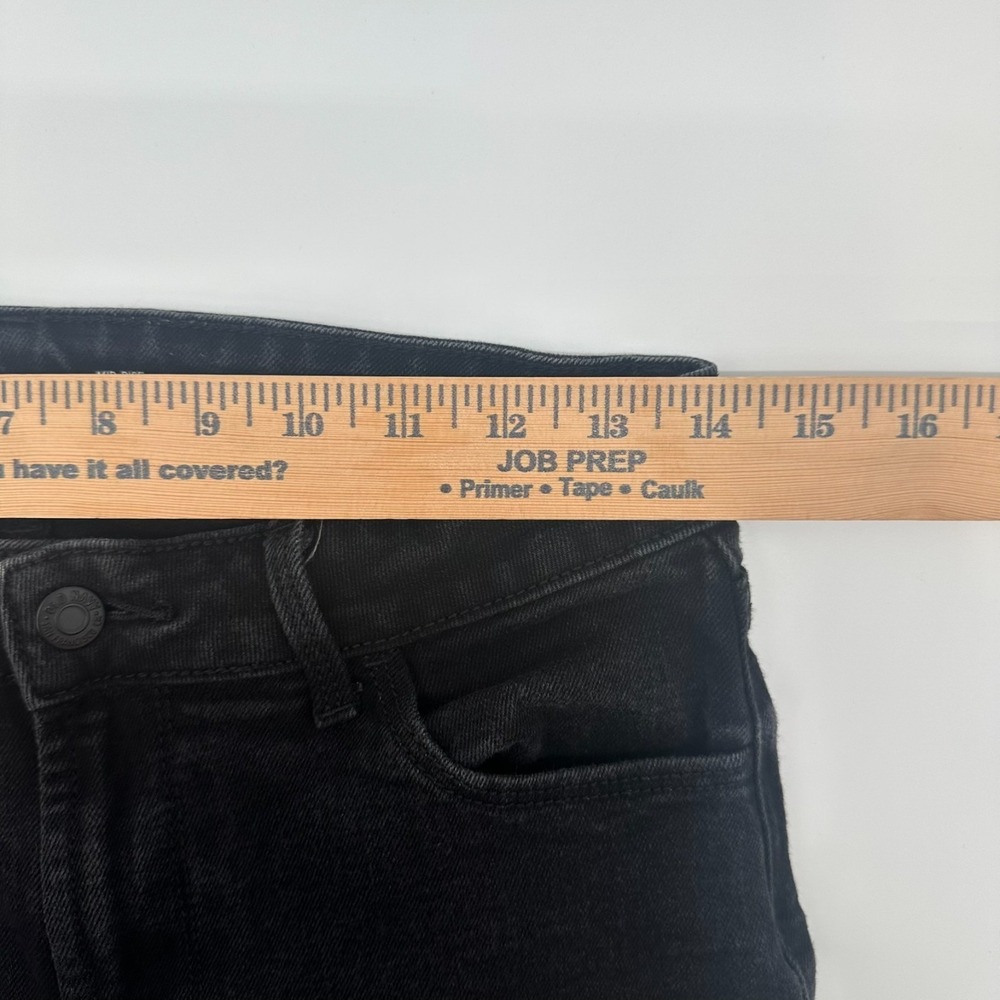 Old Navy Wow Bootcut Jeans Womens 4 Black Denim Mid Rise Regular Fit 4-Pockets - Picture 7 of 10